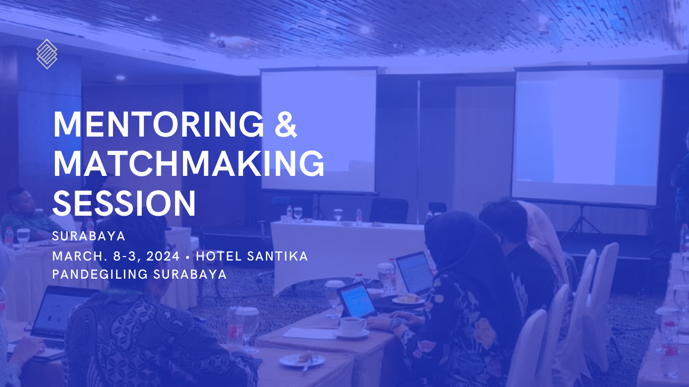 Pertemuan Pelaku Bisnis dan Investor pada Sesi Matchmaking SDGs Financing Hub di Surabaya